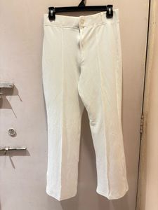 Classic White Flare Pants