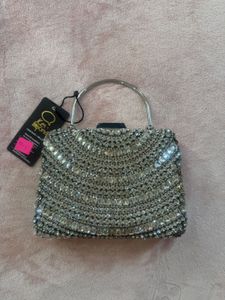 Sparkling Embellished Clutch Bag