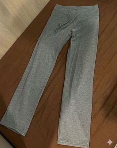 Comfortable Grey Flared Sweatpants