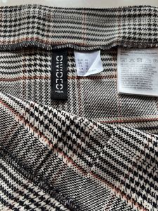 Plaid Pleated Mini Skirt