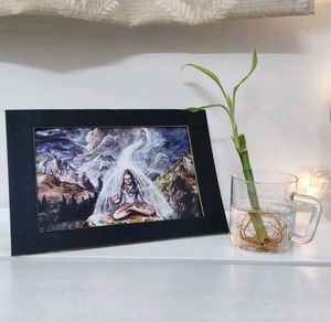 Eco-friendly framed Lord Shiva