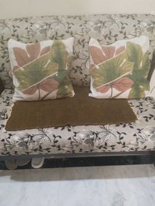 Leaf Print  cousion cover