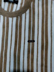 Striped Crew Neck Sweater