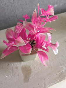 Vibrant Pink Artificial Plant