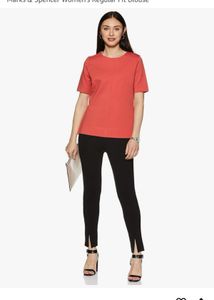 Marks &amp; Spencer Women's Coral Top