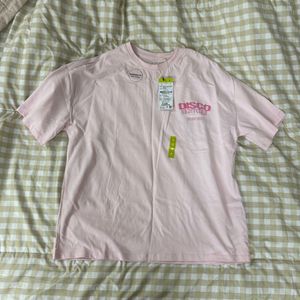 Pink Disco Nightclub Graphic T-Shirt