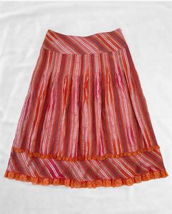 Bohemian midi skirt
