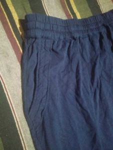 Navy Blue Casual Skirt