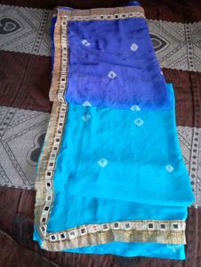 Mirror Work Bandini Saree