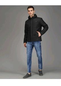 Men's Black Puffer Jacket