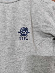 USPA Gray Crew Neck Sweatshirt