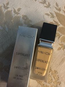 me- on superlast foundation  shade 21