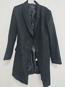 Elegant Black Trench Coat