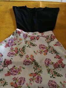 Floral Skater Dress