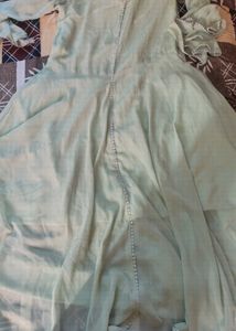 Simple and Sober Mint Green full Gher Anarkali