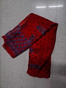 Navy Blue Floral Printed Kurta Set 🌺