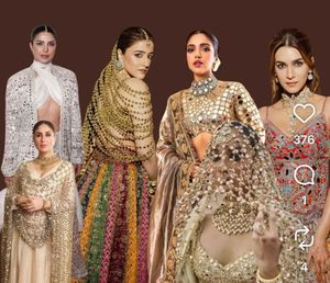 TRENDING Mirror Work Fabric 1m