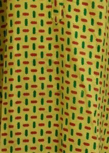 Yellow Printed Kurta