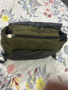 Green Messenger Bag