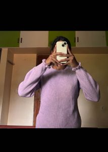 ZUDIO LAVENDER KNITTED SWEATER💜🦄