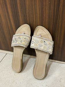 Embellished Ethnic Flats