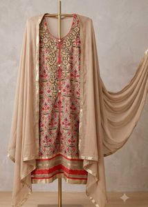 Embroidered Kurta with Dupatta set