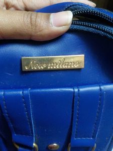 Chic Royal Blue Crossbody Bag