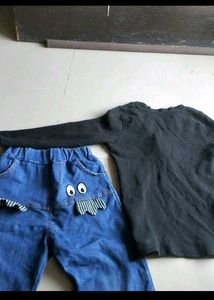 pantaloons top and hopscotch  pants ( upto 2 years