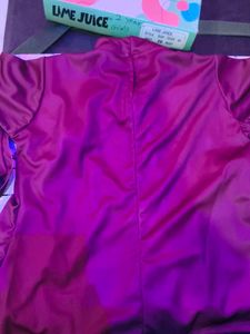 Beautiful Maroon Dress for Girls
