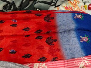 Multi Colour Saree With Different Design