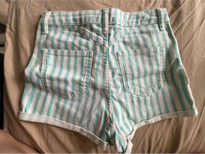Topshop Striped Shorts