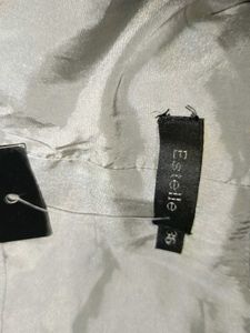 Branded Satin (Estelle)New Grey Dress With Tag