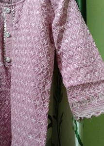 Elegant Embroidered Kurta
