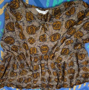 Unique Coin Print Kurta