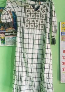 Checked Kurta