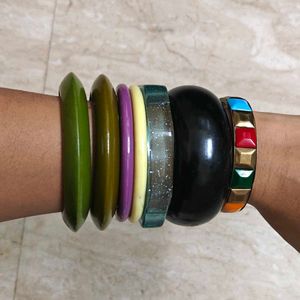 Chunky Bracelet/Bangles Stack