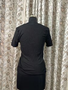 Black Crew Neck T-Shirt