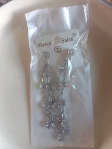 Elegant Dangle Earrings with Crystals