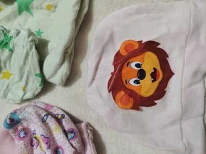 9 set of mittens, cap socks