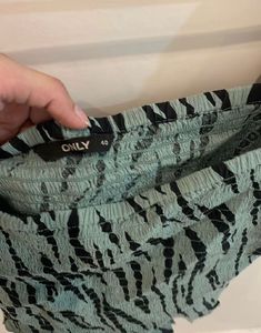Trendy Smocked Tiger Print Crop Top