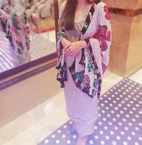 HEAVY EMBROIDERED SUIT
