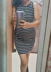 Sale!!!Striped Bodycon Dress