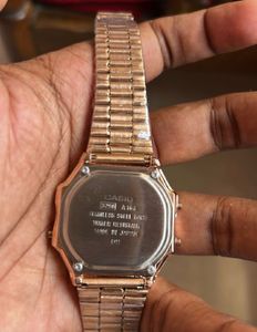 Casio Rose Gold Watch