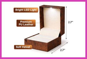 LED Light Jewelry Box