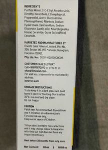 Chemist at Play Brightening Face Serum
