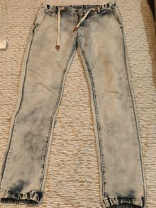 Jack &amp; jones denim joggers