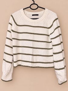 Striped Knit Sweater