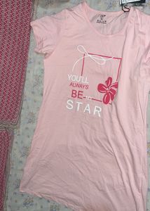 Pink Nightwear With Tag