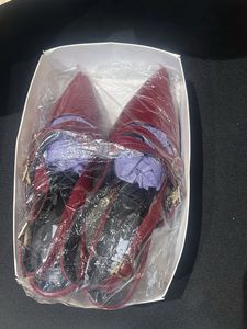 Stunning Red Patent Slingback Flats