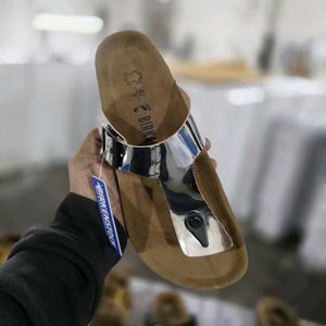 BIRKENSTOCK GLOSSY SANDALS
